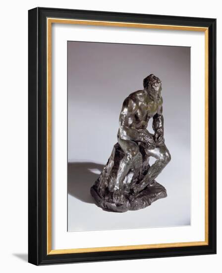 The Athlete, 1904 (Bronze)-Auguste Rodin-Framed Giclee Print