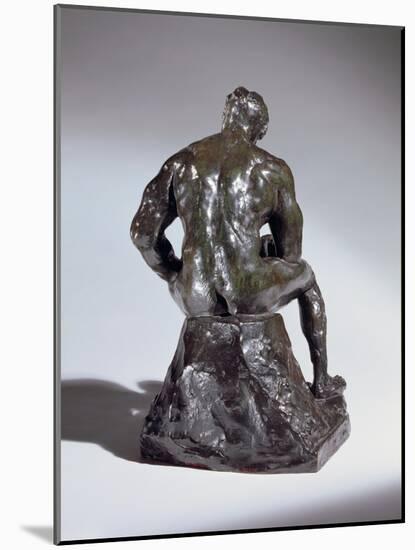 The Athlete, 1904 (Bronze)-Auguste Rodin-Mounted Giclee Print