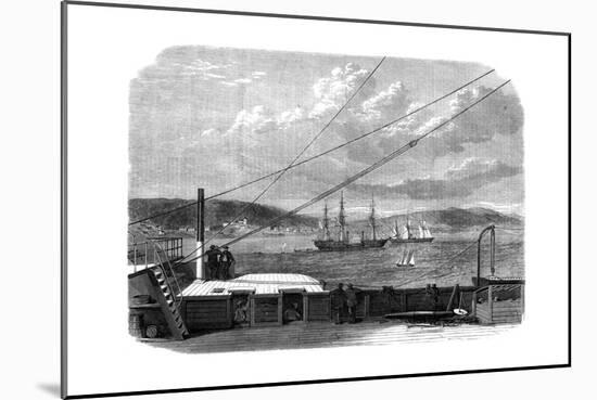 The Atlantic Telegraph Expedition, Content Bay, Newfoundland, 1866-null-Mounted Giclee Print