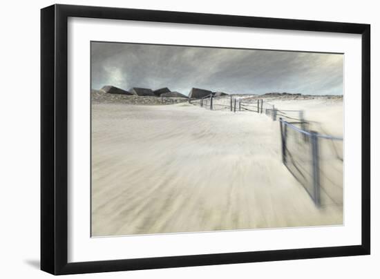 The Atlantic Wall...-Gilbert Claes-Framed Photographic Print