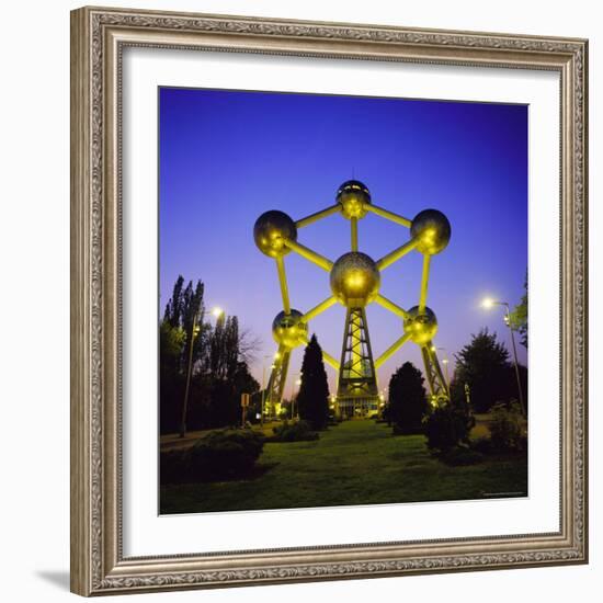 The Atomium, Brussels, Belgium-Roy Rainford-Framed Photographic Print