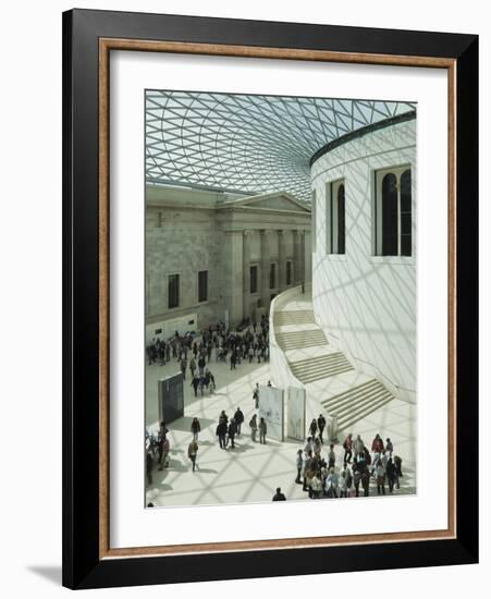 The Atrium at the British Museum, London, England, United Kingdom, Europe-James Emmerson-Framed Photographic Print