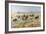 The Attack, 1897-Charles Marion Russell-Framed Giclee Print