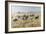 The Attack, 1897-Charles Marion Russell-Framed Giclee Print