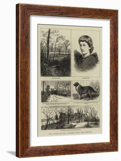 The Attack on Lady Florence Dixie Near Windsor-null-Framed Giclee Print