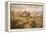 The Attack on the Wagon Train-Charles Marion Russell-Framed Stretched Canvas