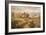 The Attack on the Wagon Train-Charles Marion Russell-Framed Art Print