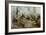 The Attack Upon the Chew House-Howard Pyle-Framed Giclee Print