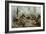 The Attack Upon the Chew House-Howard Pyle-Framed Giclee Print