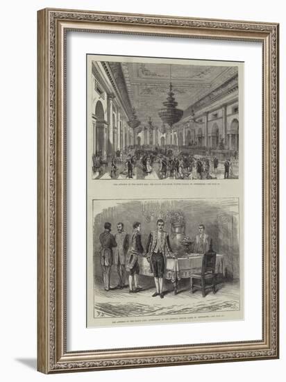 The Attempt on the Czar's Life-Frank Dadd-Framed Giclee Print