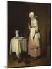 The Attentive Nurse, circa 1738-Jean-Baptiste Simeon Chardin-Mounted Giclee Print