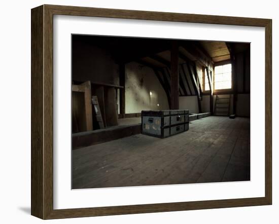 The Attic of Anne Frank House, Amsterdam, Holland-Christina Gascoigne-Framed Photographic Print