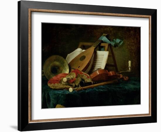 The Attributes of Music, 1770-Anne Vallayer-coster-Framed Giclee Print