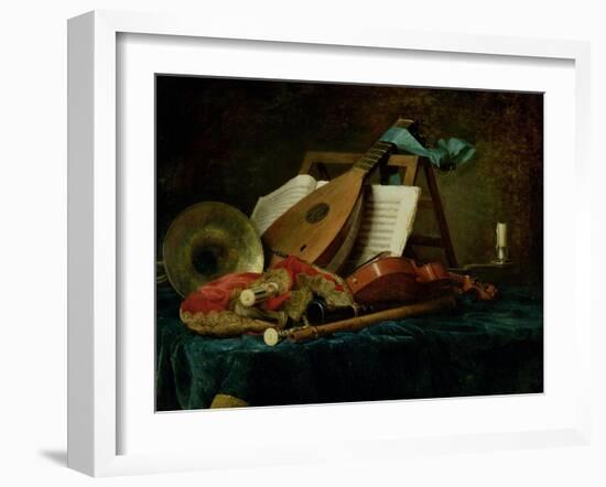 The Attributes of Music, 1770-Anne Vallayer-coster-Framed Giclee Print