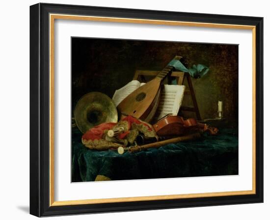 The Attributes of Music, 1770-Anne Vallayer-coster-Framed Giclee Print