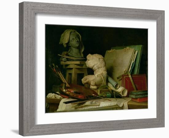 The Attributes of the Arts, 1769-Anne Vallayer-coster-Framed Giclee Print