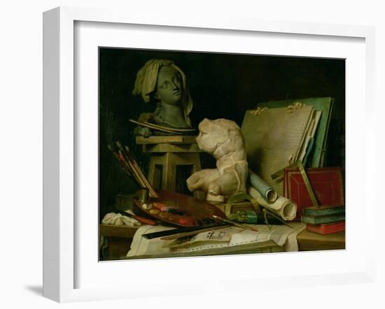 The Attributes of the Arts, 1769-Anne Vallayer-coster-Framed Giclee Print