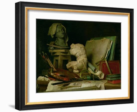 The Attributes of the Arts, 1769-Anne Vallayer-coster-Framed Giclee Print