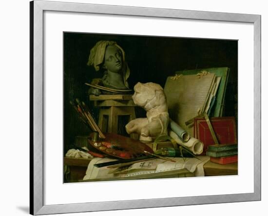 The Attributes of the Arts, 1769-Anne Vallayer-coster-Framed Giclee Print