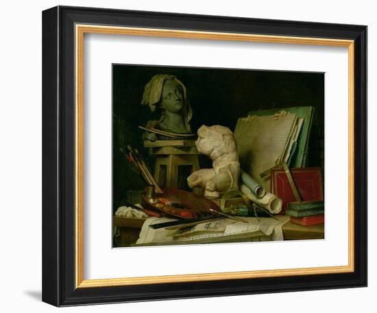 The Attributes of the Arts, 1769-Anne Vallayer-coster-Framed Giclee Print