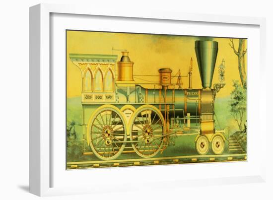 The Auburn-null-Framed Giclee Print