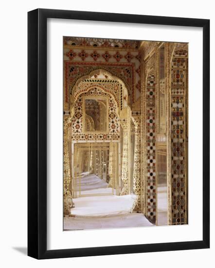 The Audience Hall, the City Palace, Jaipur, Rajasthan State, India-John Henry Claude Wilson-Framed Photographic Print