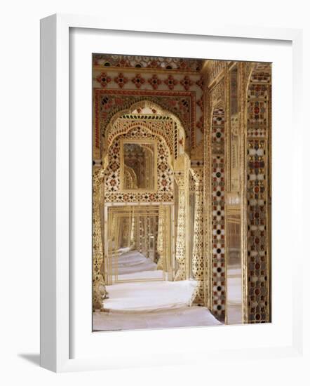 The Audience Hall, the City Palace, Jaipur, Rajasthan State, India-John Henry Claude Wilson-Framed Photographic Print