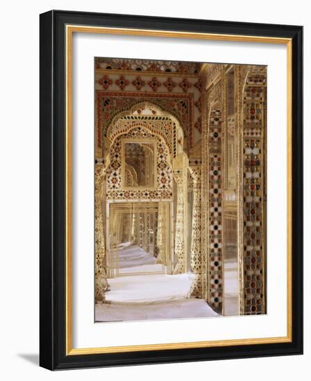 The Audience Hall, the City Palace, Jaipur, Rajasthan State, India-John Henry Claude Wilson-Framed Photographic Print