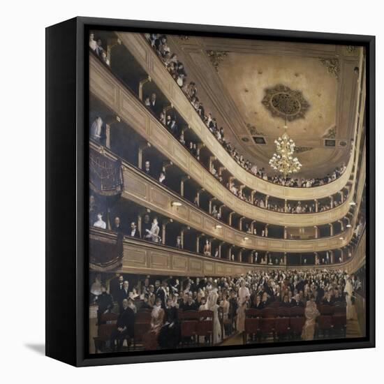 The Auditorium of the Old Castle Theatre, 1887/88-Gustav Klimt-Framed Premier Image Canvas