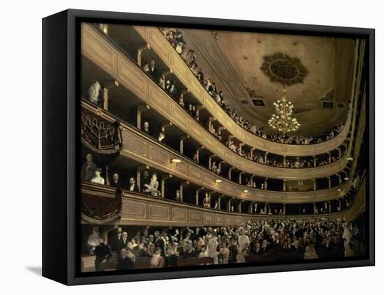 The Auditorium of the Old Castle Theatre, 1888-Gustav Klimt-Framed Premier Image Canvas