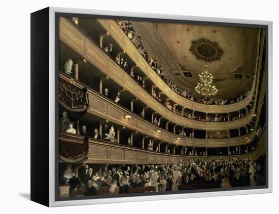The Auditorium of the Old Castle Theatre, 1888-Gustav Klimt-Framed Premier Image Canvas