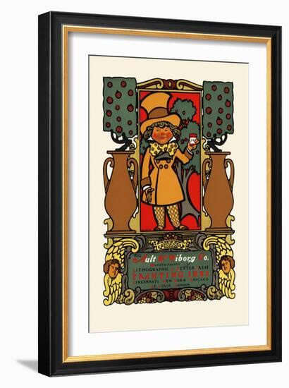 The Ault & Wiborg Co.-Will Bradley-Framed Art Print