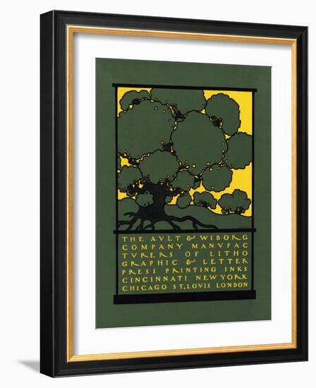 The Ault & Wiborg Company-Will Bradley-Framed Art Print