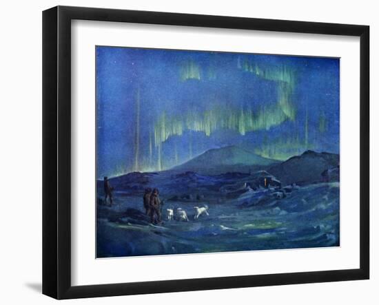 'The Aurora Australis.', c1908, (1909)-George Marston-Framed Giclee Print