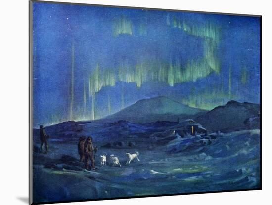 'The Aurora Australis.', c1908, (1909)-George Marston-Mounted Giclee Print