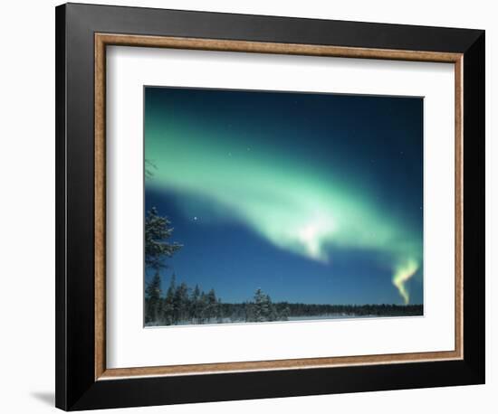 The Aurora Borealis, Lapland, Finland-Daisy Gilardini-Framed Photographic Print