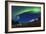 The Aurora Borealis Wraps Around The Mountain In Southern Iceland-Joe Azure-Framed Photographic Print