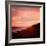 The Australian Coast at Sunset with a Figure in the Distance-Trigger Image-Framed Photographic Print