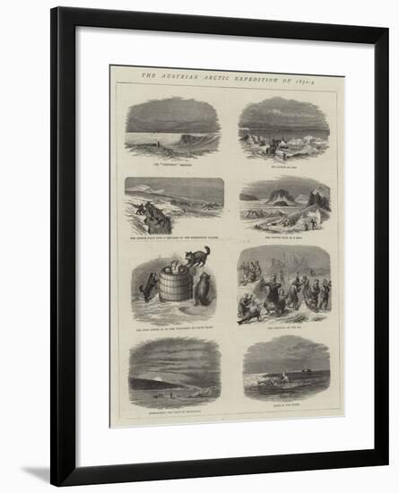 The Austrian Arctic Expedition of 1872-4-null-Framed Giclee Print