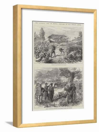 The Austrian Army in Bosnia-null-Framed Giclee Print