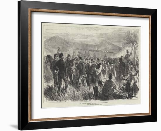 The Austrians in Bosnia, Bringing in Insurgent Prisoners-Charles Robinson-Framed Giclee Print