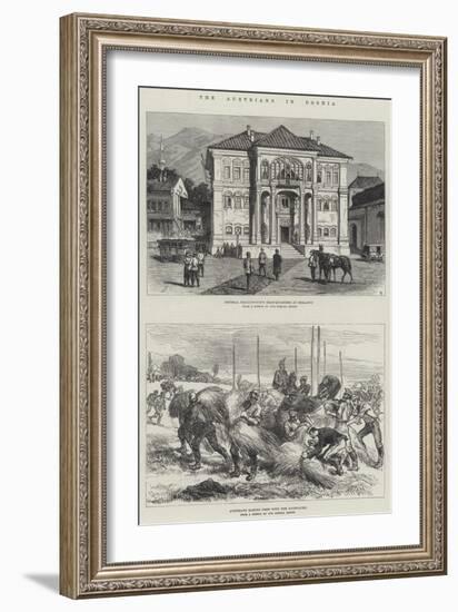 The Austrians in Bosnia-Charles Robinson-Framed Giclee Print