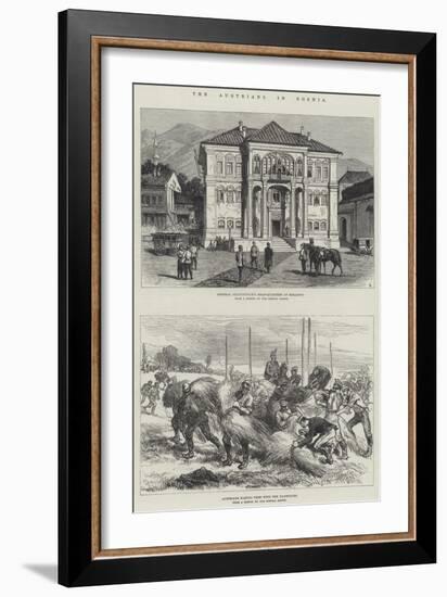 The Austrians in Bosnia-Charles Robinson-Framed Giclee Print