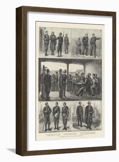 The Austro-Hungarian Army on the Turkish Frontier-Johann Nepomuk Schonberg-Framed Giclee Print