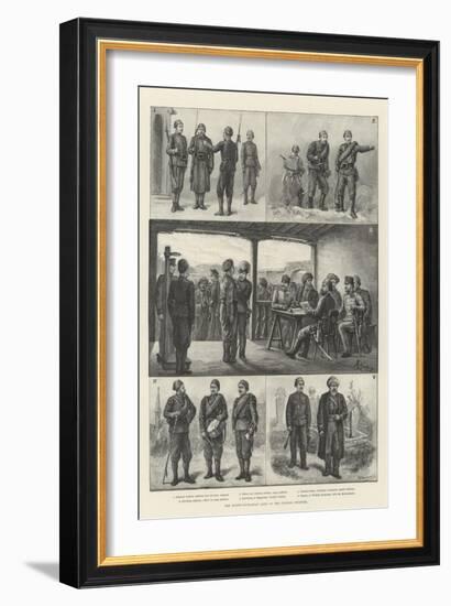 The Austro-Hungarian Army on the Turkish Frontier-Johann Nepomuk Schonberg-Framed Giclee Print