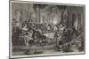 The Author's Reception by the Actors-Daniel Maclise-Mounted Giclee Print