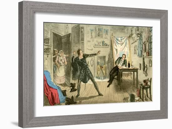 The Author's Retreat-Theodore Lane-Framed Giclee Print