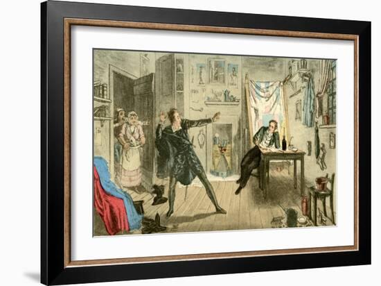 The Author's Retreat-Theodore Lane-Framed Giclee Print