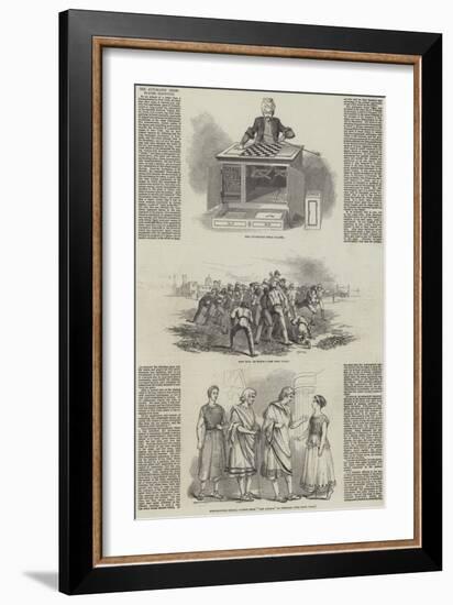 The Automaton Chess Player Redivivus-null-Framed Giclee Print