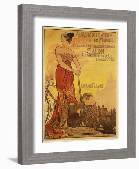 The Automobile Club De France-Georges Antoine Rochegrosse-Framed Giclee Print